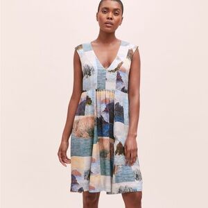 Anthropologie Maeve Francoise Seaside Mini Dress Size 6